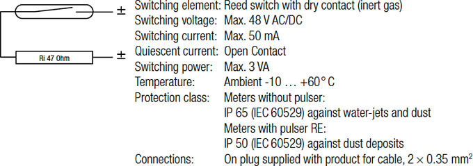 Pulsers for Model 9204-9208 Oil Meter